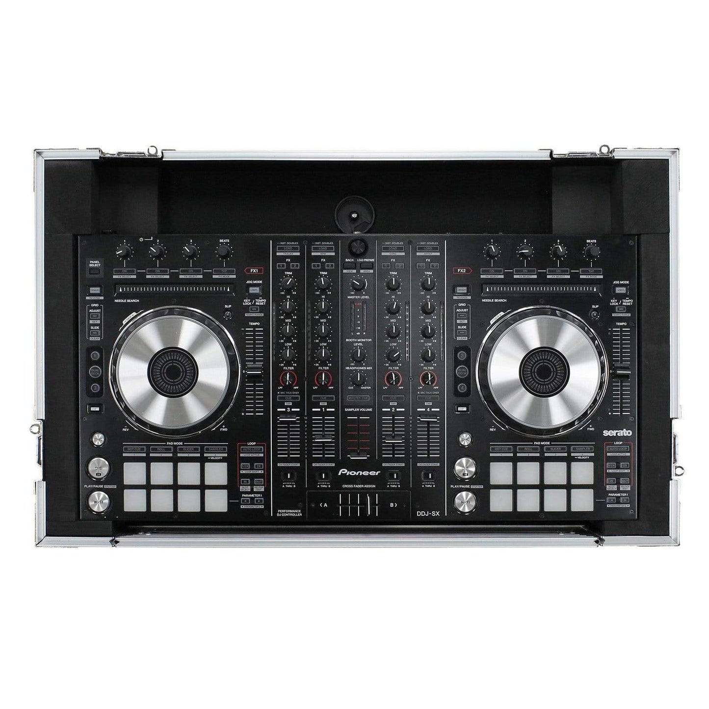 Odyssey FRPIDDJRX Flight Case for Pioneer DDJ-RX / DDJ-SX2 / DDJ-SX3 - ProSound and Stage Lighting