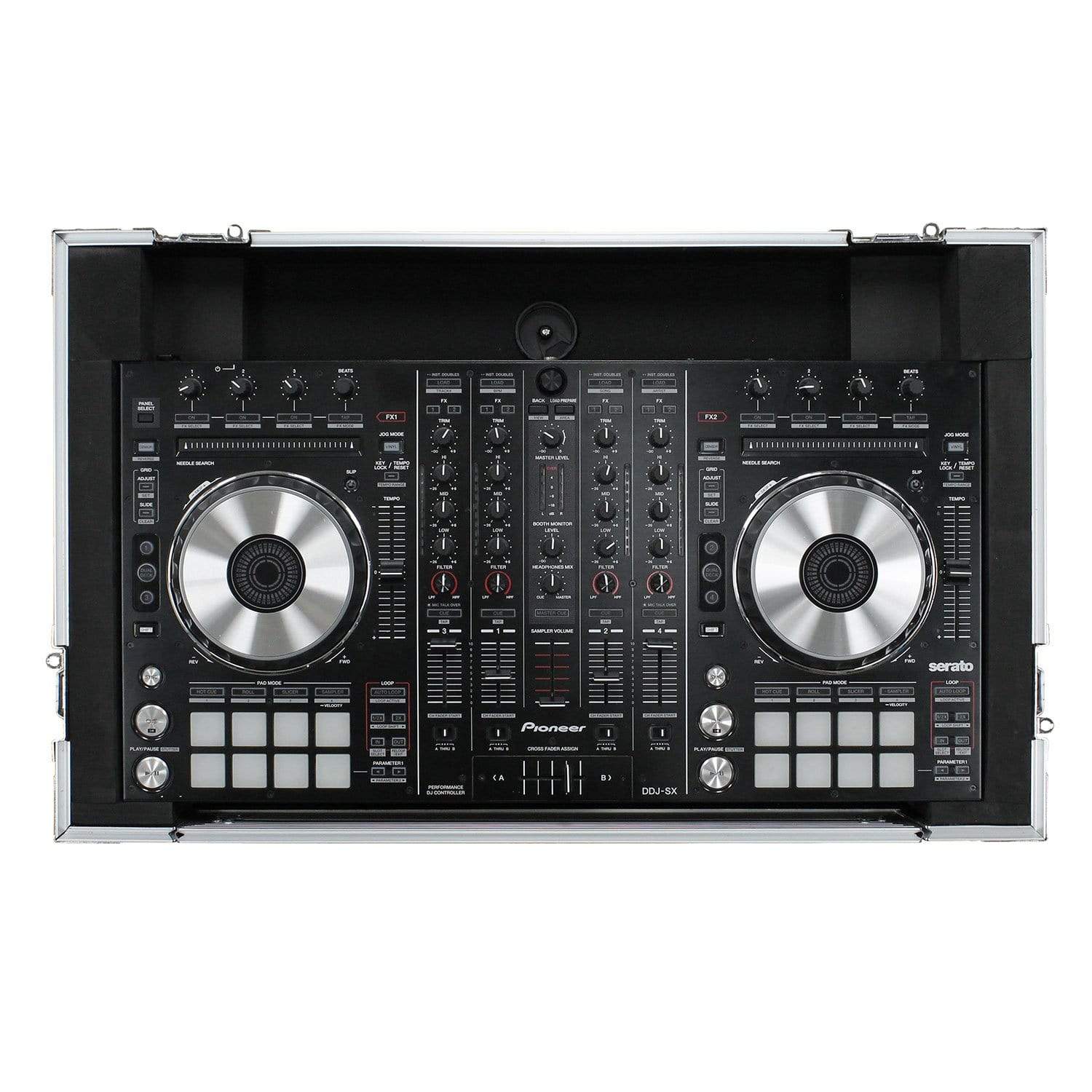 Odyssey FRPIDDJRX Flight Case for Pioneer DDJ-RX / DDJ-SX2 / DDJ-SX3 - ProSound and Stage Lighting