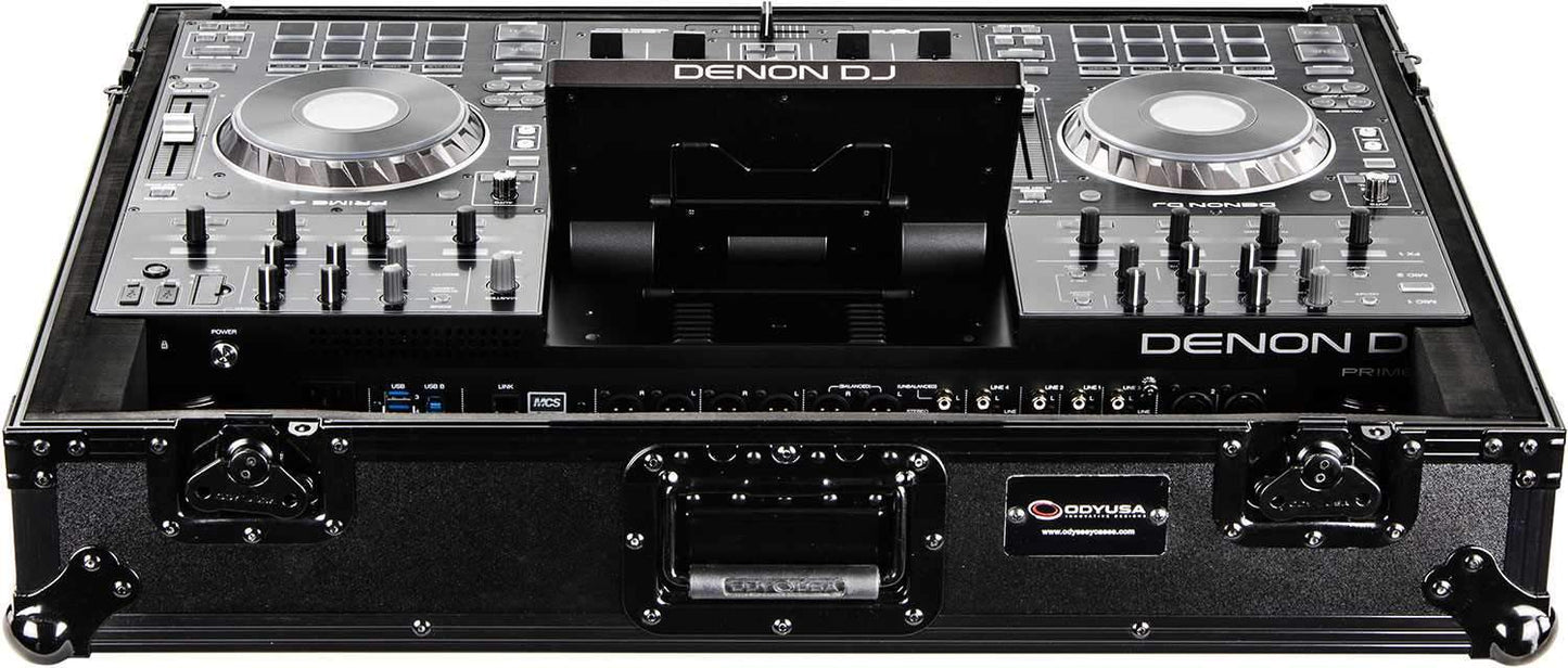 Odyssey FRPRIME4BL Black Case for Denon Prime 4 - ProSound and Stage Lighting