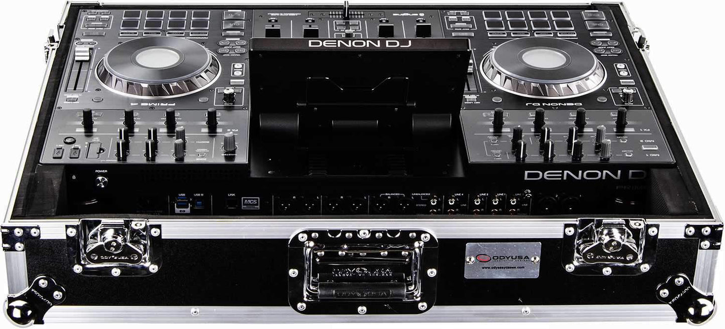 Odyssey FRPRIME4 Flight Case for Denon Prime 4 - ProSound and Stage Lighting