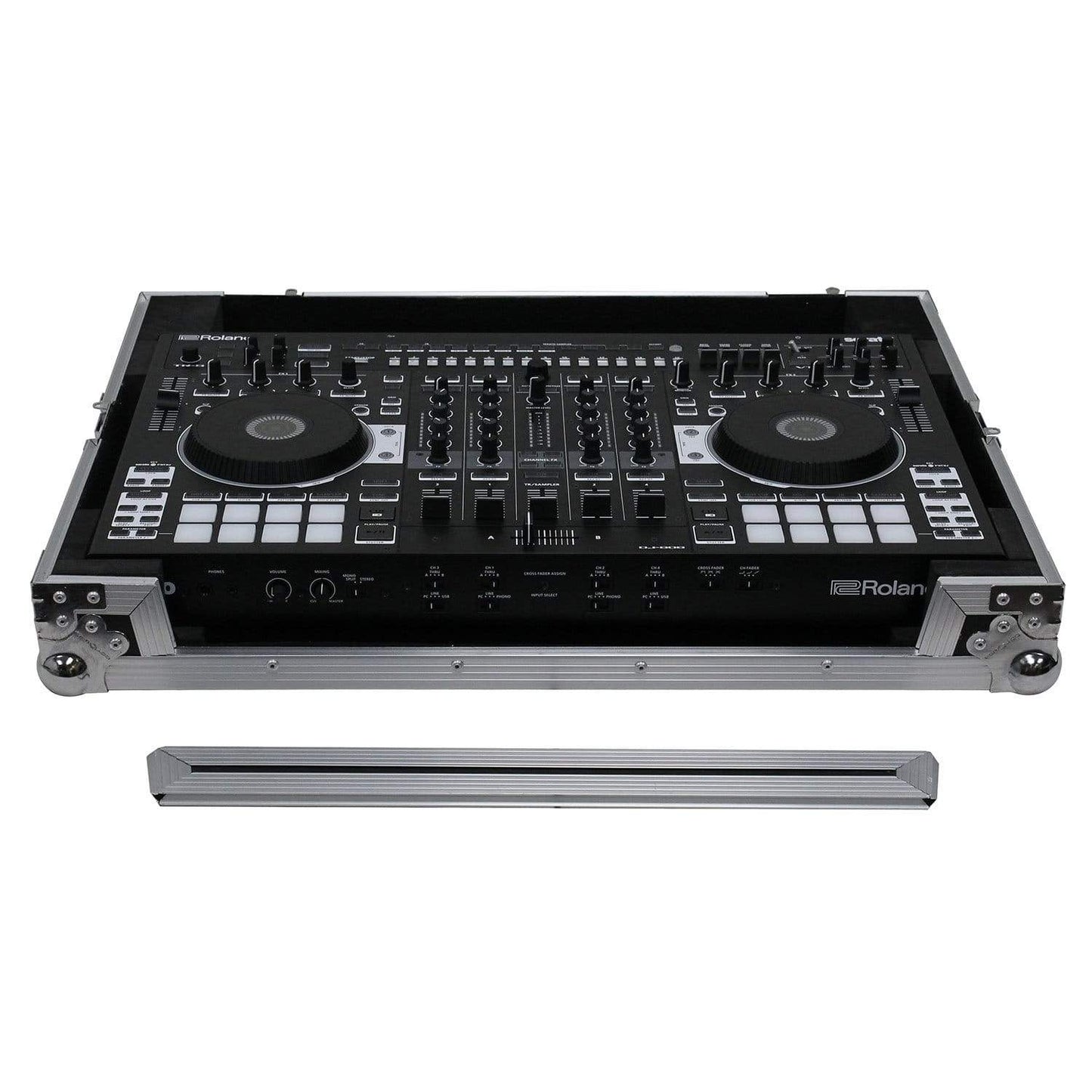 Odyssey FRRODJ808XD Flight Case for Roland DJ-808 Serato DJ Controller - ProSound and Stage Lighting