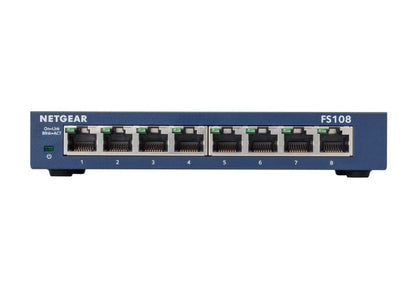 Netgear FS108 Network Switch - PSSL ProSound and Stage Lighting