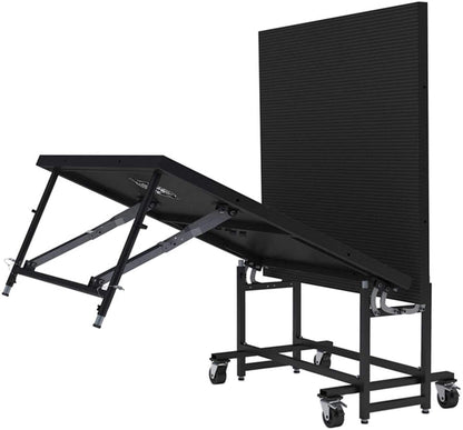 Staging 101 Roll-In Stage 4 Ft x 8 Ft 32 Inch High Industrial Finish - Assembled - ProSound and Stage Lighting