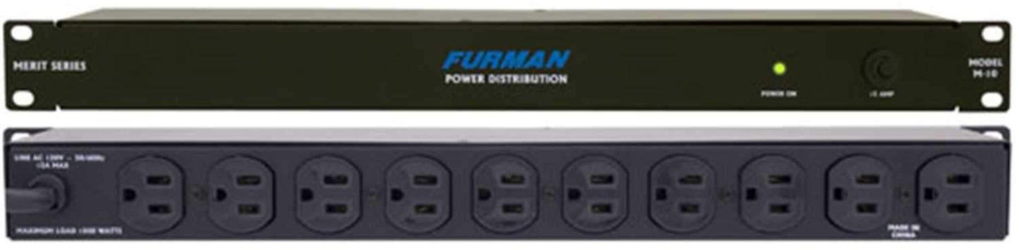 Furman M-10 Rackmounted Power Conditioner - ProSound and Stage Lighting