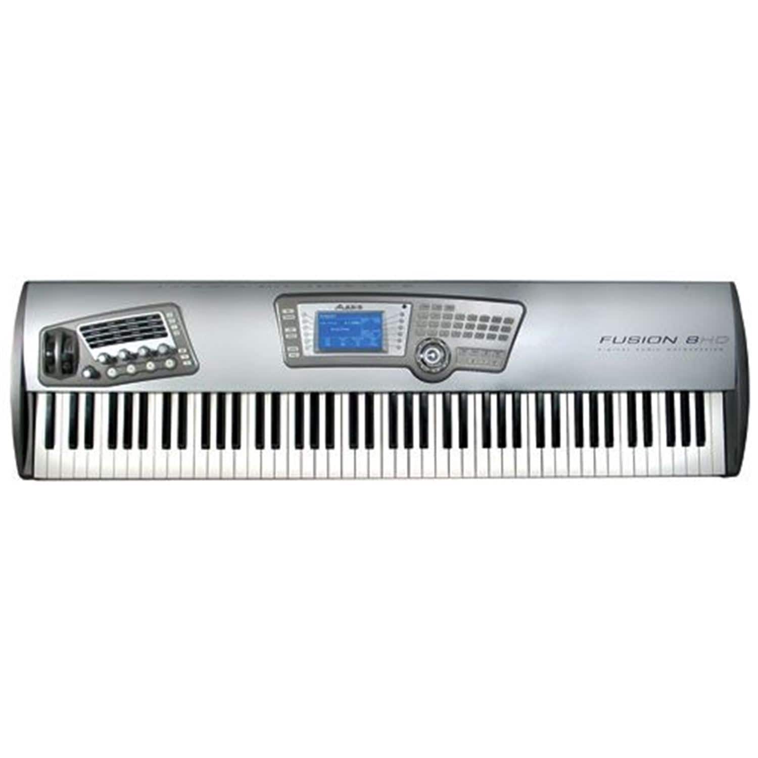 Alesis FUSION-8HD 88 Note Weighted Keyboard Workst - ProSound and Stage Lighting