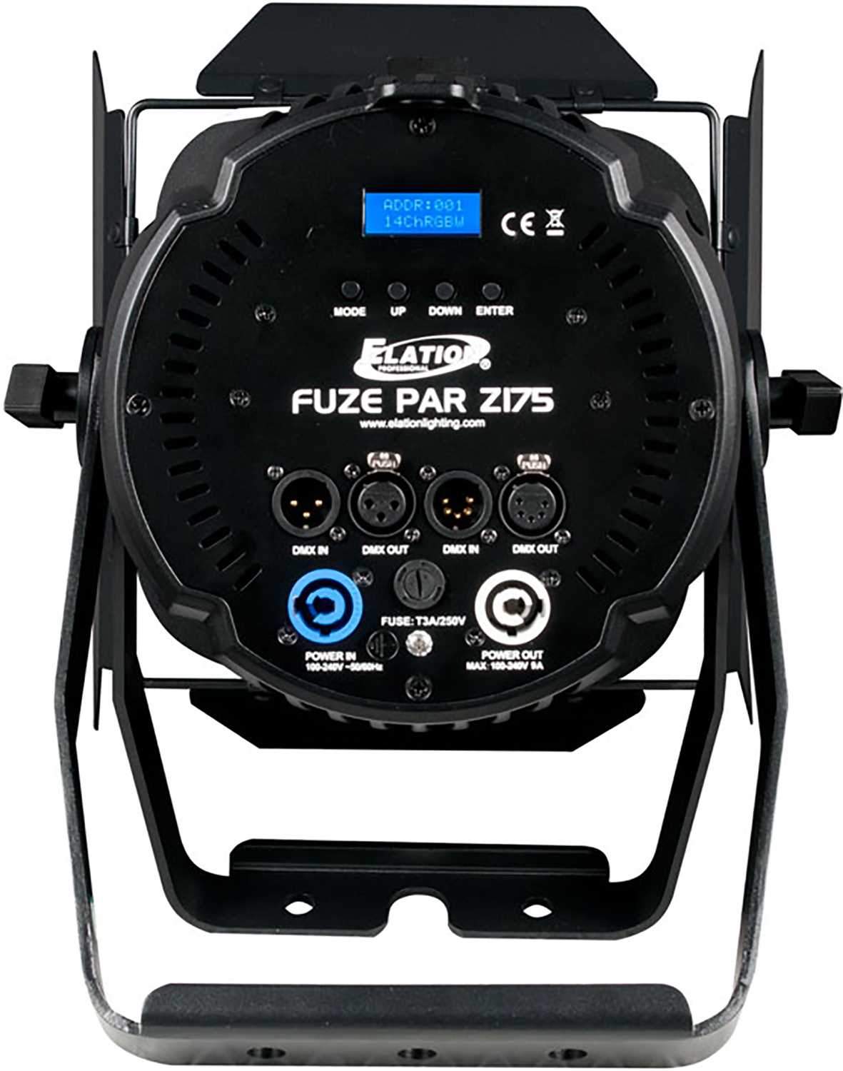 Elation Fuze Par Z175 175W RGBW COB Par with Zoom - ProSound and Stage Lighting