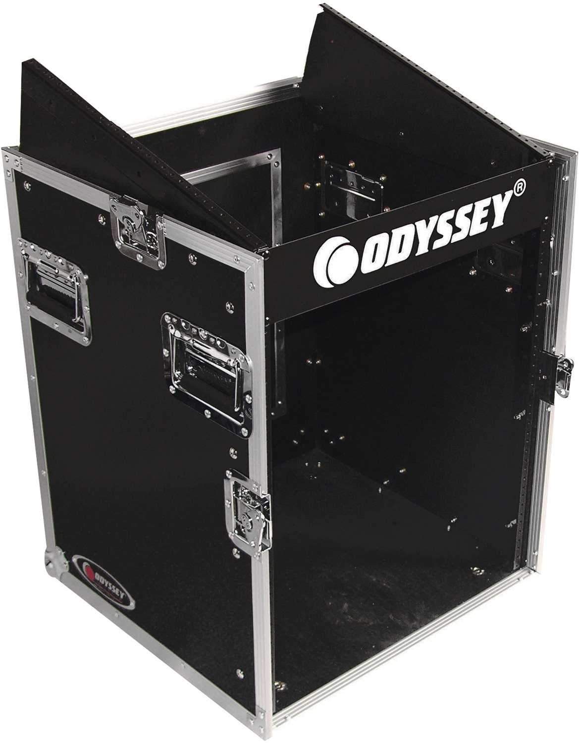 Odyssey ATA Combo Rack 10U Slant 12U Vertical - ProSound and Stage Lighting