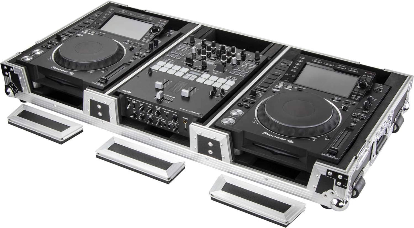 Odyssey FZ10CDJWXD Extra Deep CDJ Coffin for 12-Inch Mixer - ProSound and Stage Lighting