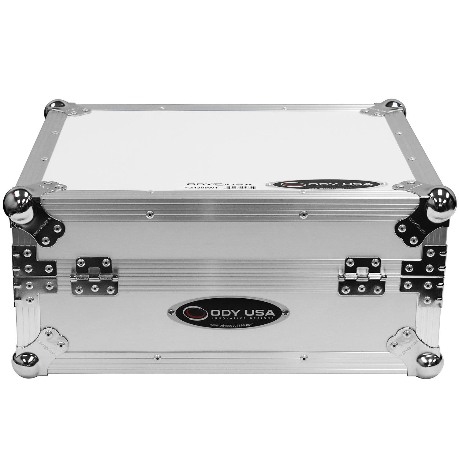 Odyssey FZ1200WT 1200 Style Turntable Case White - ProSound and Stage Lighting