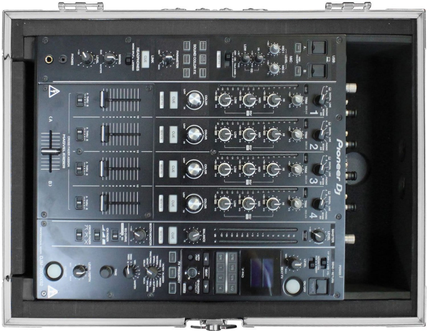 Odyssey FZ12MIXXD Universal 12" Format DJ Mixer Case - PSSL ProSound and Stage Lighting