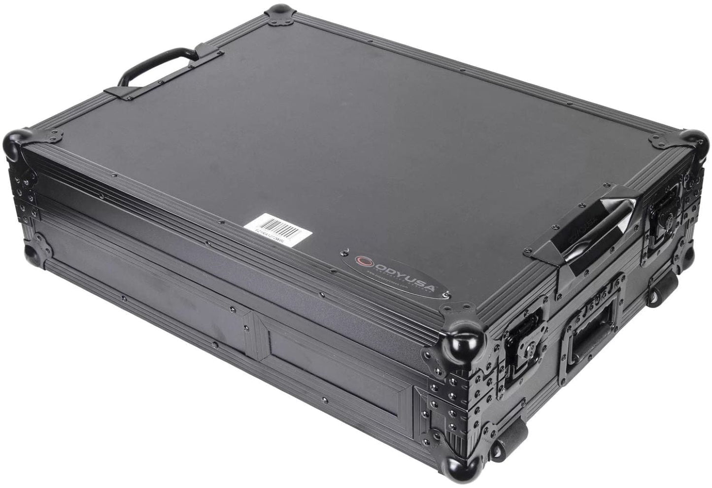 Odyssey FZ1RA1272WBL Black Reversible Rane Twelve and Seventy / Seventy-Two Battle Coffin Case - PSSL ProSound and Stage Lighting