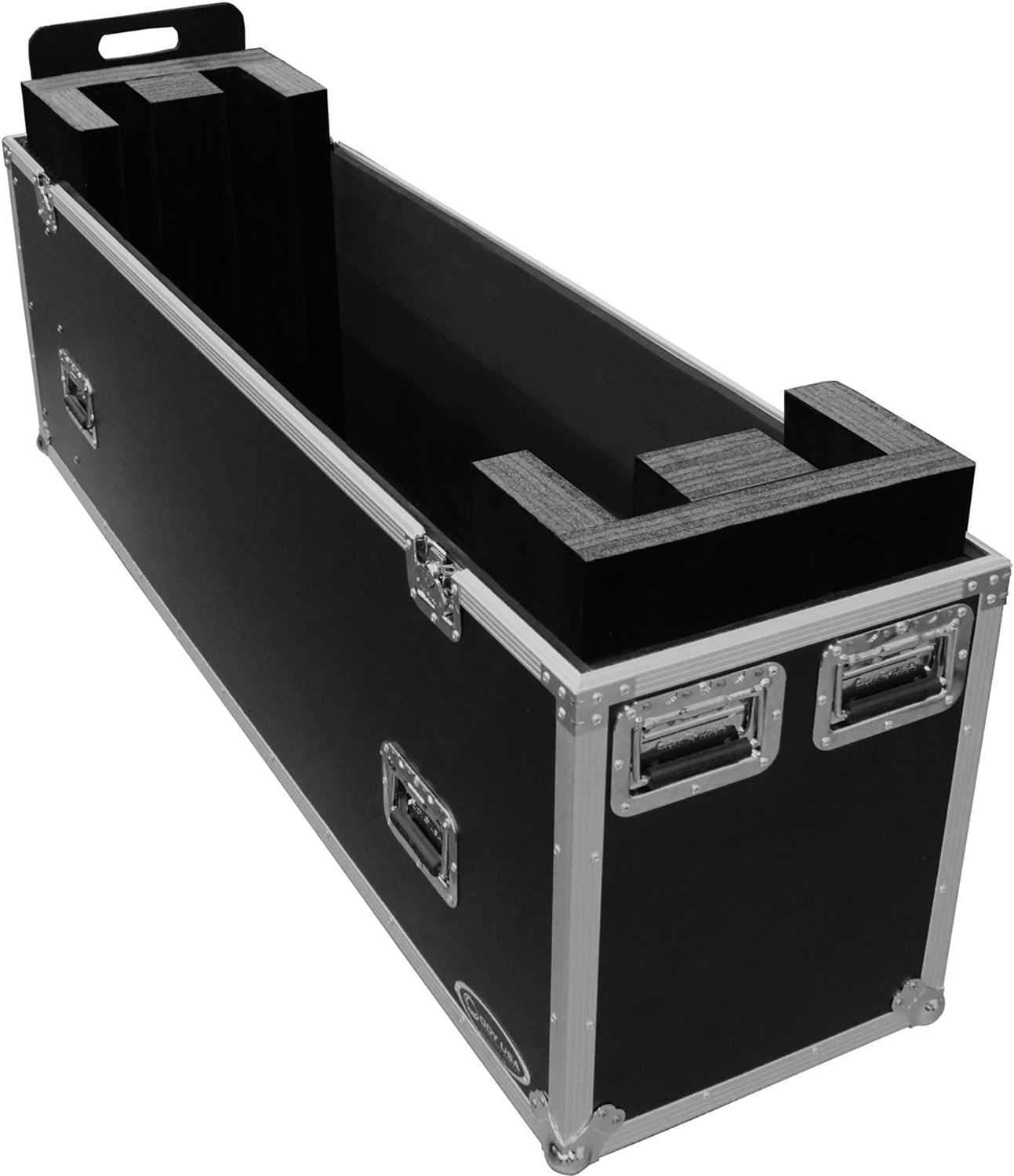 Odyssey FZ2FSM65W Dual 60-65 Flat Screen Case - ProSound and Stage Lighting