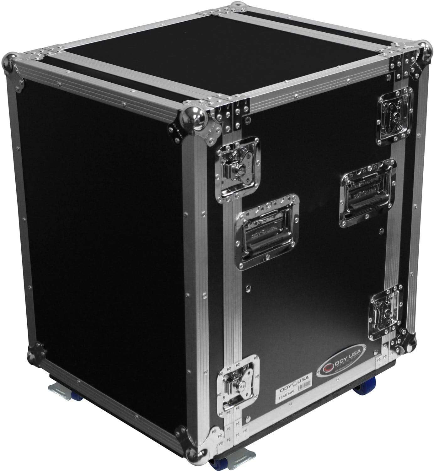 Odyssey FZAR14W 14U Amp Rack Case with Wheels