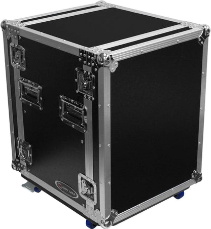 Odyssey FZAR14W 14U Amp Rack Case with Wheels - ProSound and Stage Lighting