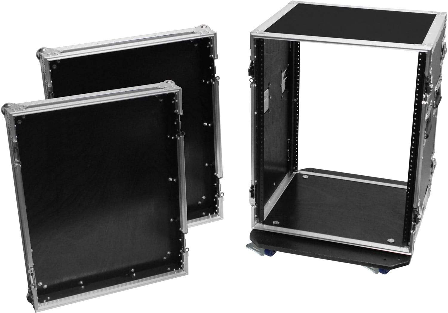 Odyssey FZAR14W 14U Amp Rack Case with Wheels - ProSound and Stage Lighting