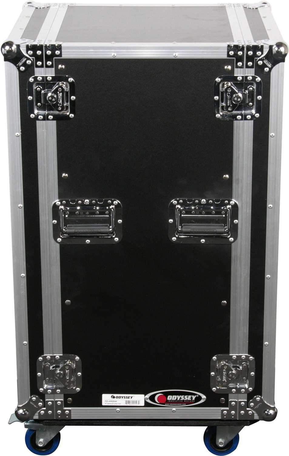 Odyssey FZAR20W 20 Space Amp Rack with Wheels