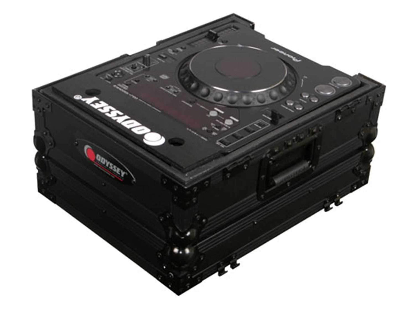 Odyssey FZCDJBL Black DJ CD & Media Player Case - ProSound and Stage Lighting