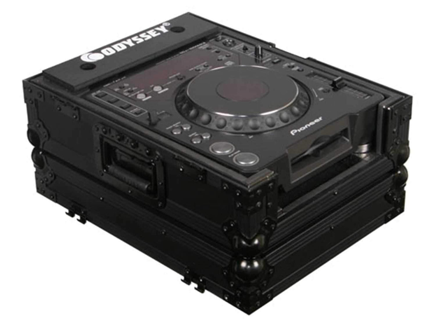 Odyssey FZCDJBL Black DJ CD & Media Player Case - ProSound and Stage Lighting