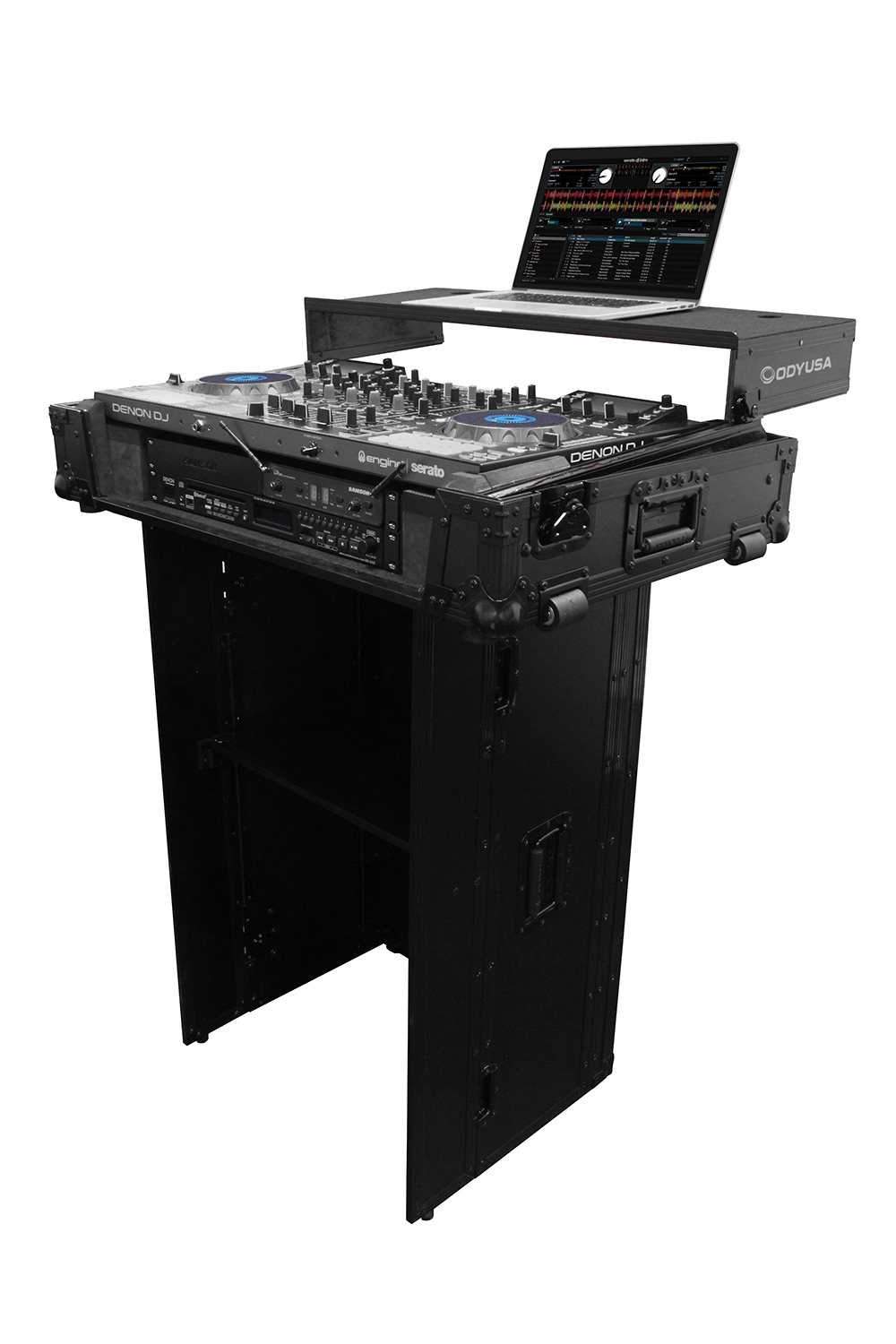 Odyssey FZF2136BL Black Label 21 x 36-Inch Fold-Out DJ Facade