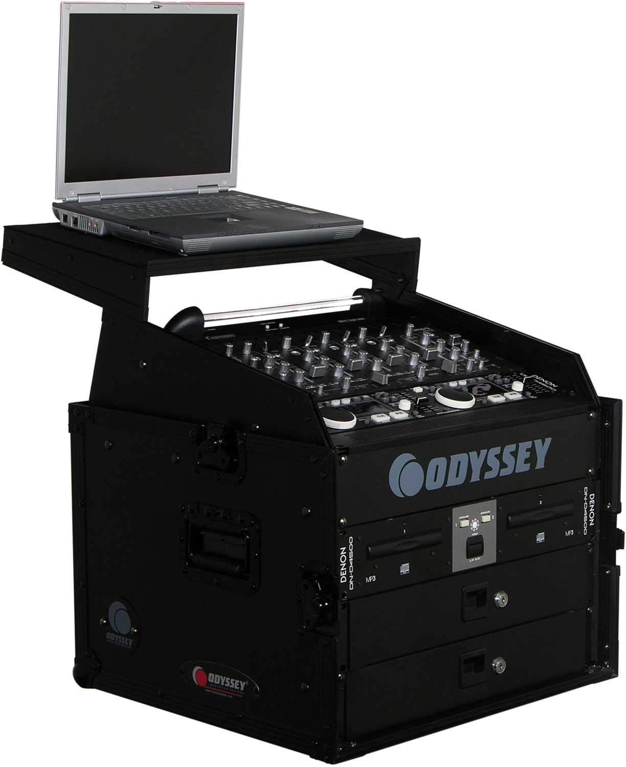 Odyssey FZGS1006BL 10x6 Glide Style Slant -Black - ProSound and Stage Lighting