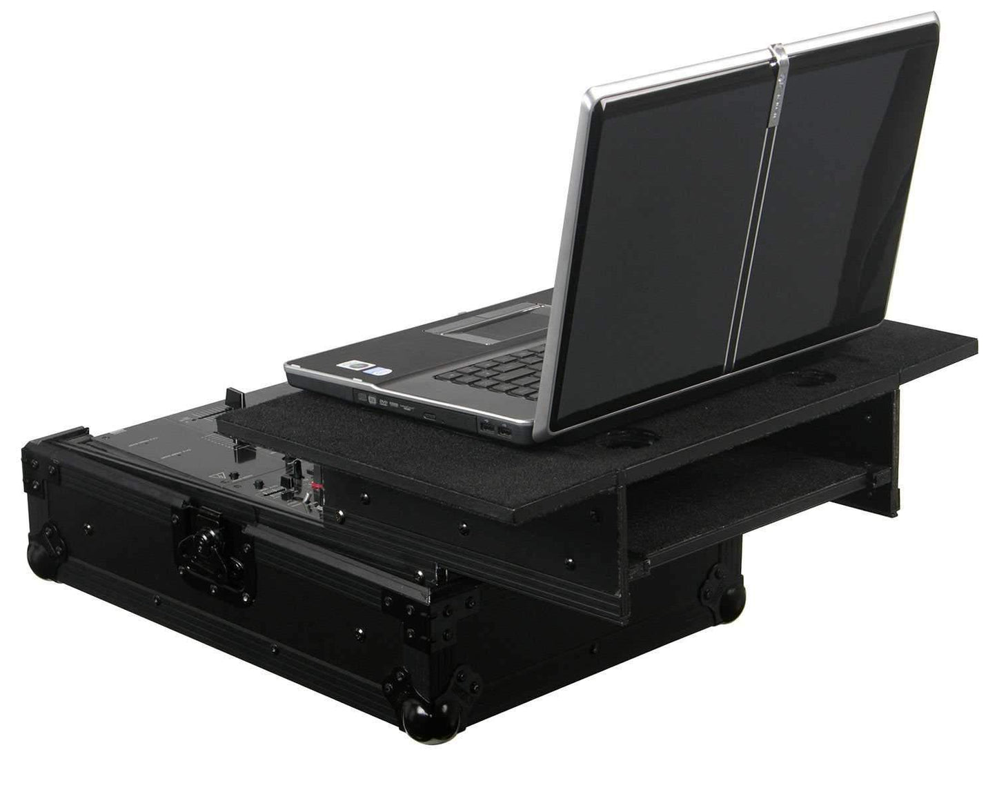 Odyssey FZGS10MX1BL Black Universal 10-Inch Format DJ Mixer Glide Case - ProSound and Stage Lighting