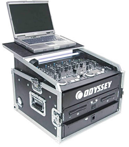 Odyssey FZGS804 Laptop Combo Rack Case - ProSound and Stage Lighting