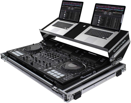Odyssey FZGSADDJRZXW Producer Angled Glide Case for Pioneer DDJ-RZX - ProSound and Stage Lighting