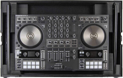 Odyssey Black Label Angled Glide Case for Traktor Kontrol S4 MK3 - ProSound and Stage Lighting