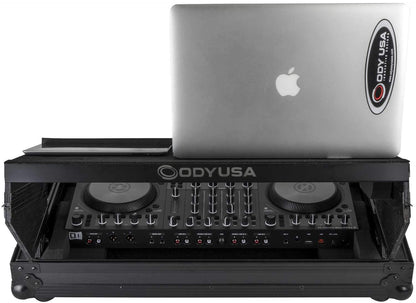 Odyssey Black Label Angled Glide Case for Traktor Kontrol S4 MK3 - ProSound and Stage Lighting