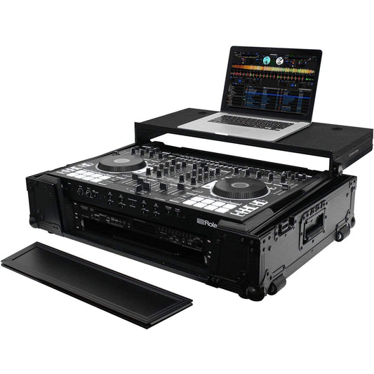 Odyssey FZGSDJ808W2BL Black Glide Case for DJ-808 - ProSound and Stage Lighting