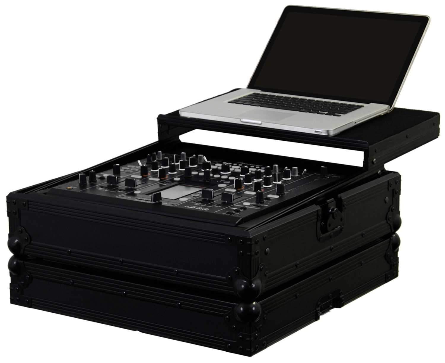 Odyssey FZGSDJM2000BL Blk Lbl Djm2000 Case with Tra - ProSound and Stage Lighting