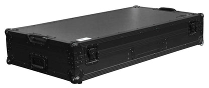 Odyssey FZGSLBM10WBL Glide DJ Coffin for 10-Inch Mixer and 2 Turntables - ProSound and Stage Lighting