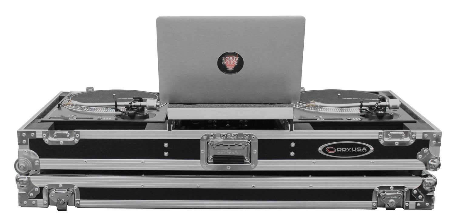 Odyssey FZGSLBM10W Flight Zone DJ Coffin for 10-Inch Mixer & Turntables - ProSound and Stage Lighting