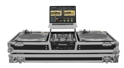 Odyssey FZGSLBM10W Flight Zone DJ Coffin for 10-Inch Mixer & Turntables - ProSound and Stage Lighting