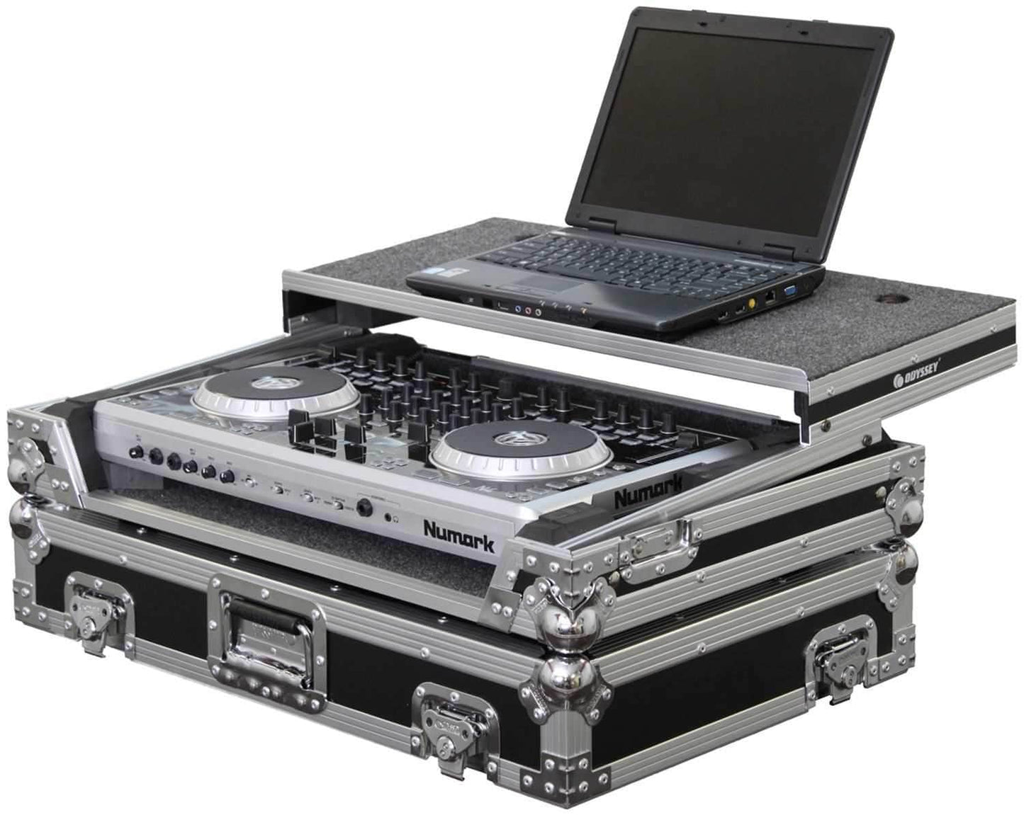 Odyssey FZGSN4 Glide Case For Numark N4 - ProSound and Stage Lighting