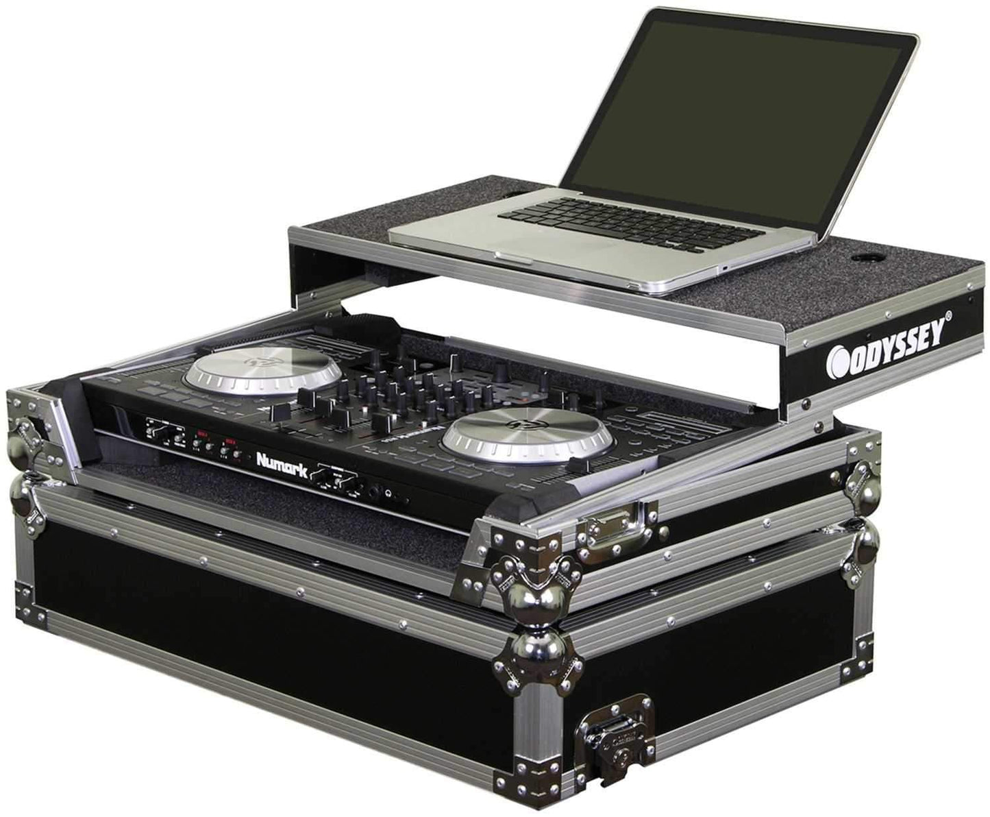 Odyssey Case w Tray for Numark NS6 DJ Controller - ProSound and Stage Lighting