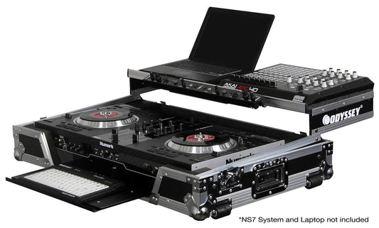 Odyssey Case for Numark NS7 DJ & Laptop - ProSound and Stage Lighting
