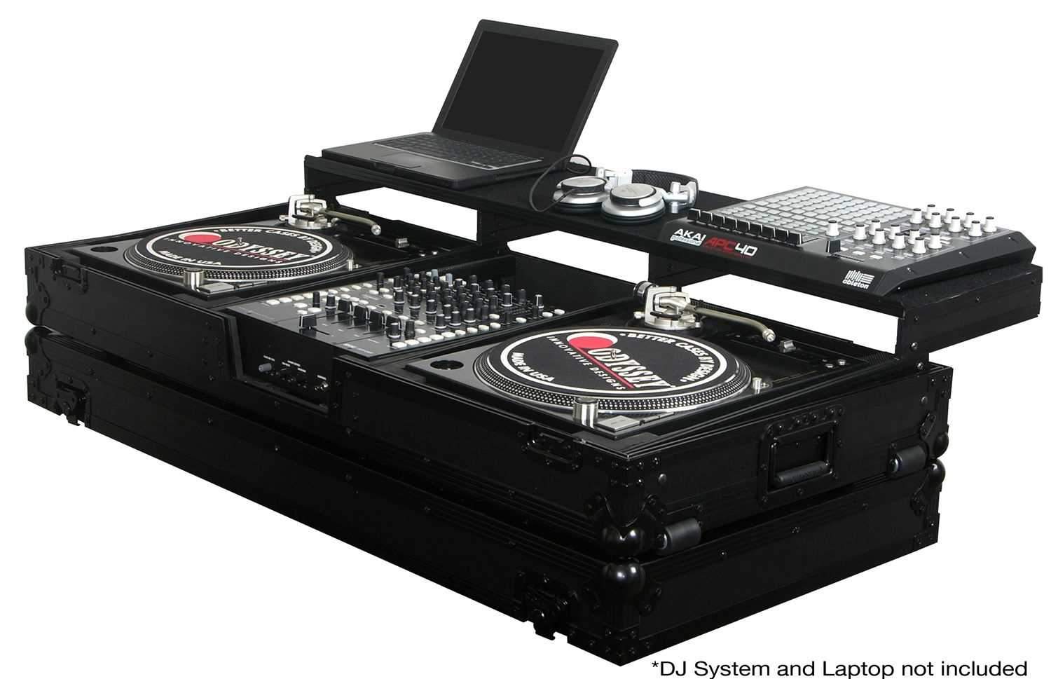 Odyssey FZGSPBM12WBL Remixer Glide Turntable Cas – Solotech
