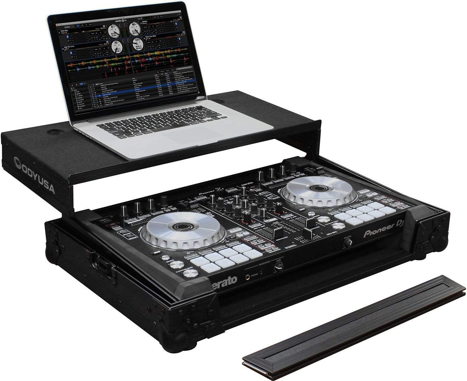 Pioneer DJ DDJ-SR2コントローラー＋ODYSSEY カバー Odyssey FZGSPIDDJSR2BL Black Label Glide Case for Pioneer DJ DDJ