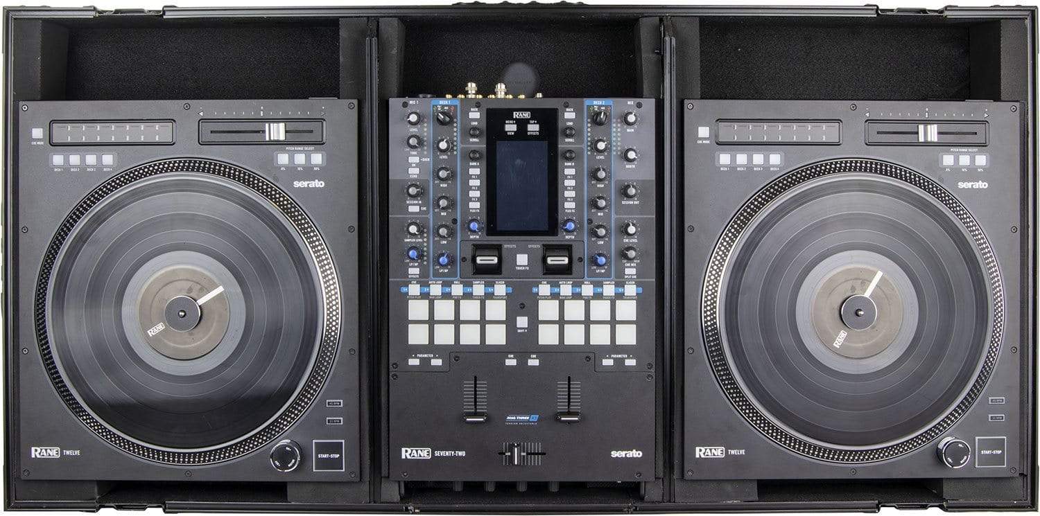 レプティサン Odyssey FZGSRANE1272WBL Black Label DJ Coffin for Rane Seventy-Two