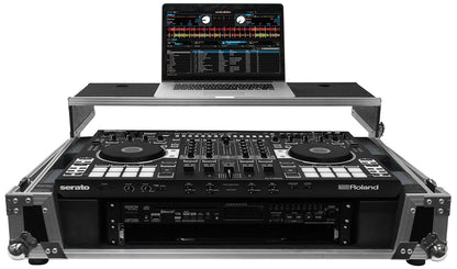 Odyssey FZGSRODJ808W2 Glide Case for DJ-808 with 2U Rack Space - ProSound and Stage Lighting