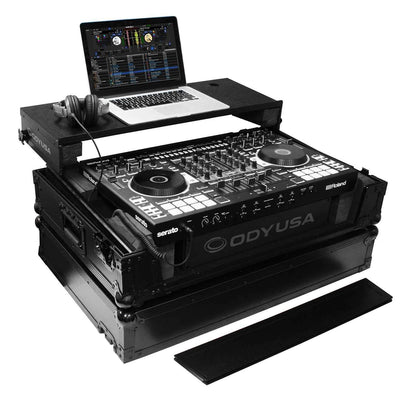 Odyssey FZGSRODJ808W2BL Black Glide Case for DJ808 - ProSound and Stage Lighting