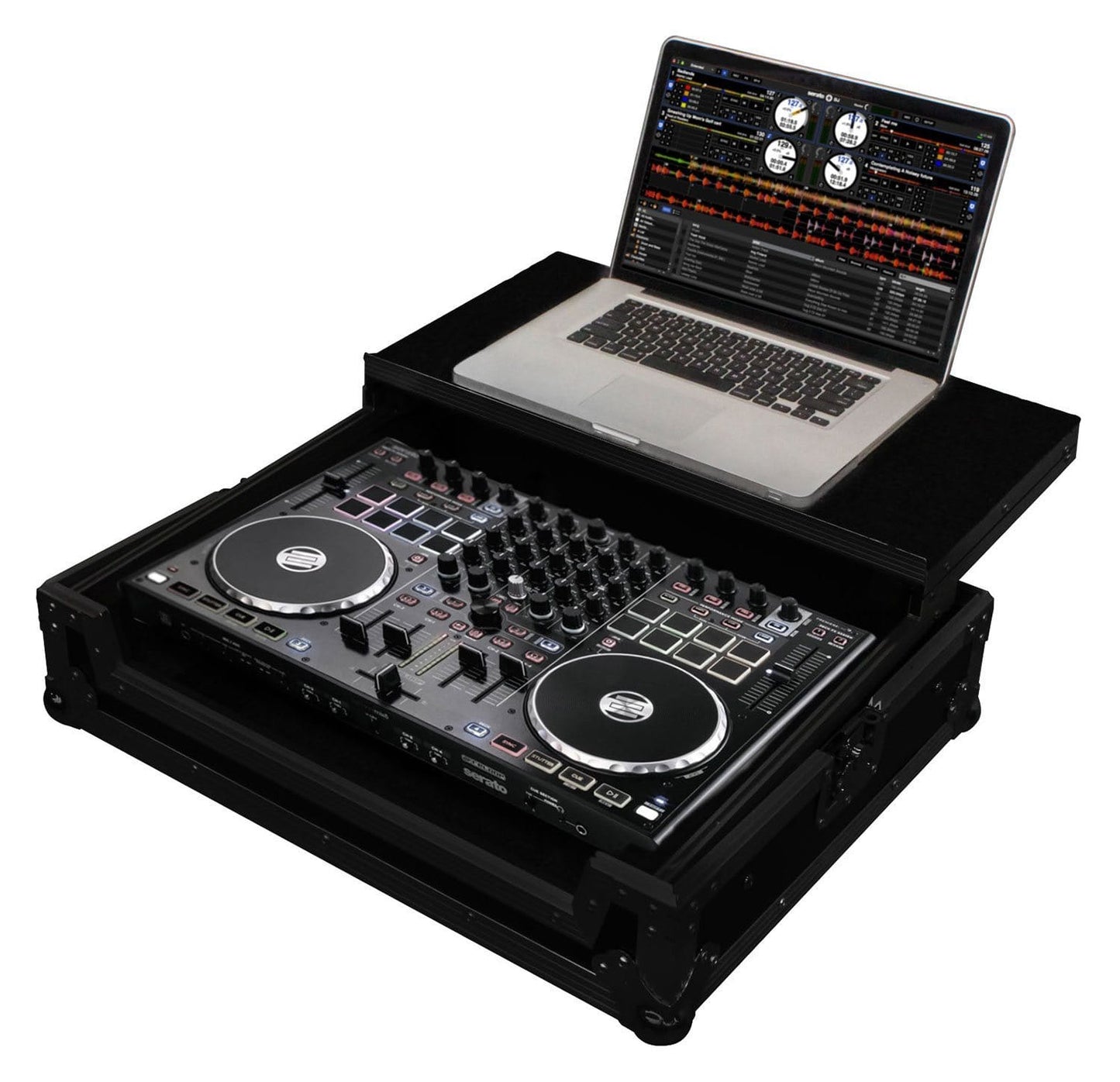 Odyssey FZGSTERMIX8BL Black Glide Case for Reloop Terminal Mix 8 - ProSound and Stage Lighting