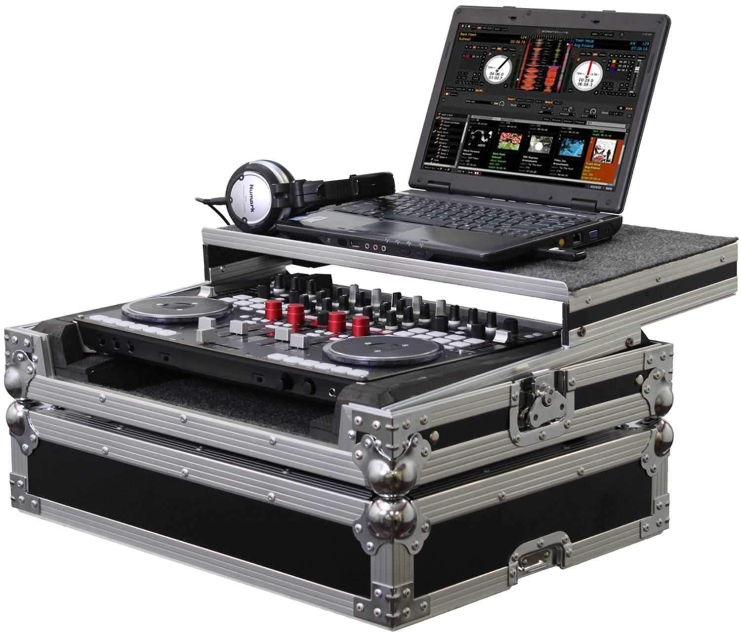 Odyssey FZGSVCI400 Vci-400 Dj Glide Case - ProSound and Stage Lighting