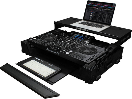 Odyssey FZGSXDJRX2GTWBL Black Glide Case XDJ-RX2 - ProSound and Stage Lighting
