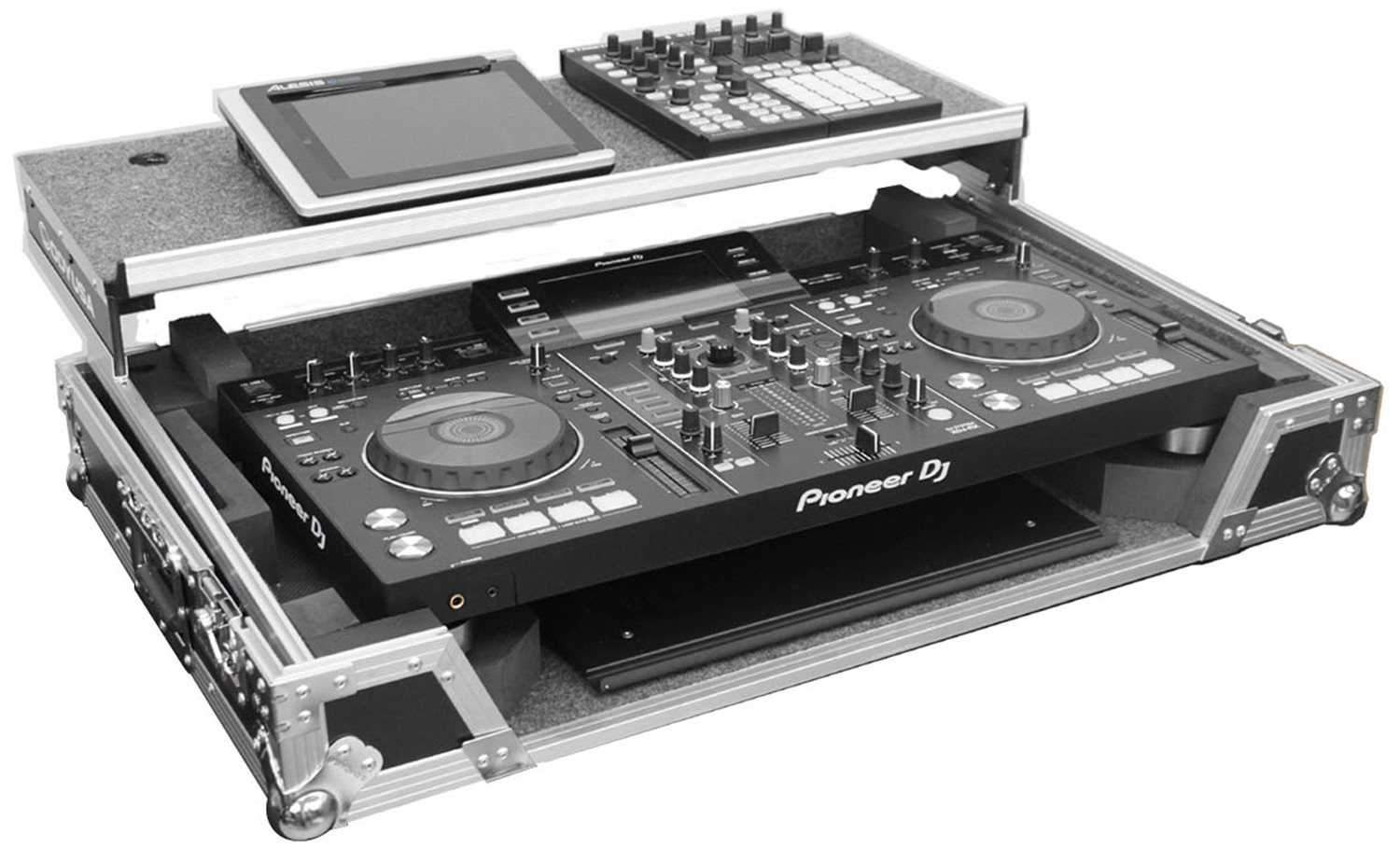 Odyssey FZGSXDJRXGTW Flight Zone Glide Case for Pioneer DJ XDJ-RX