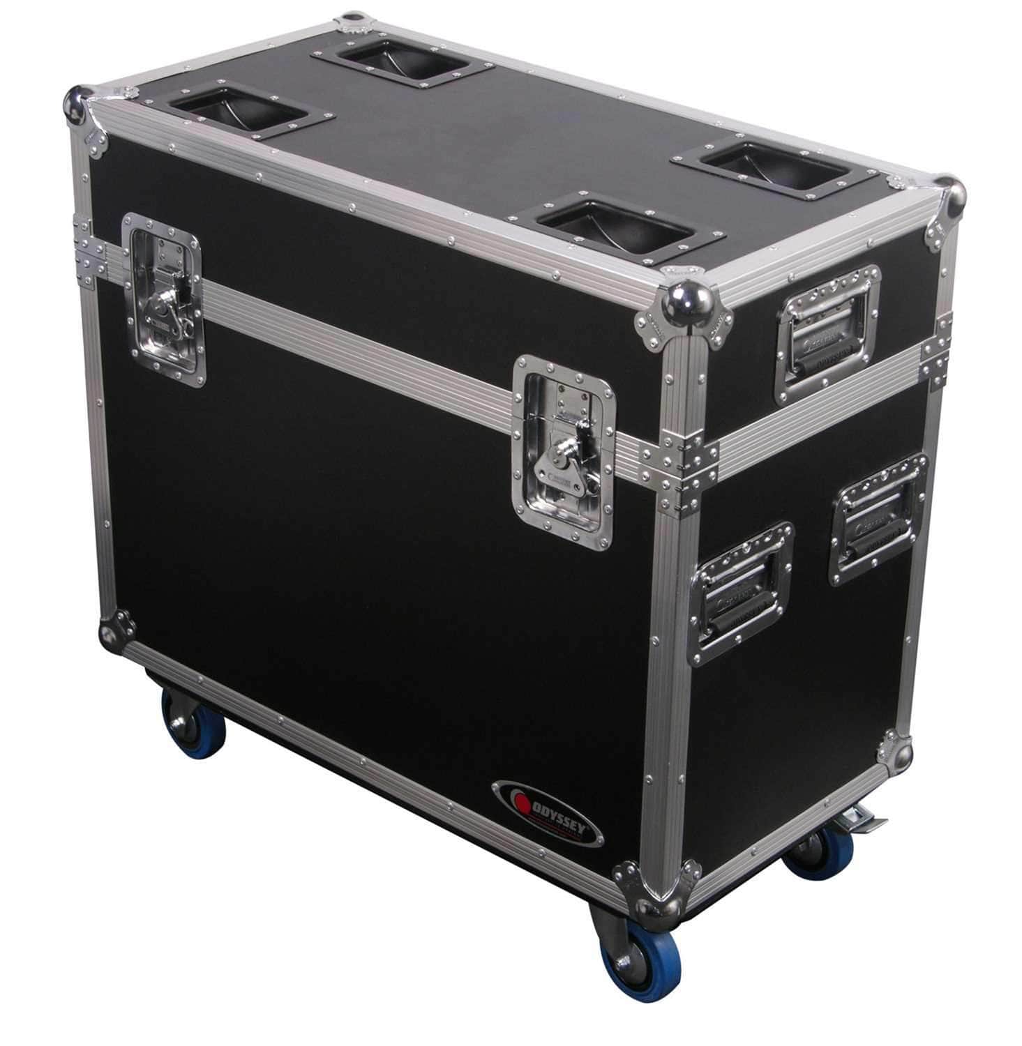 Odyssey Flight Zone Dual Small Moving Head Case - ProSound and Stage Lighting