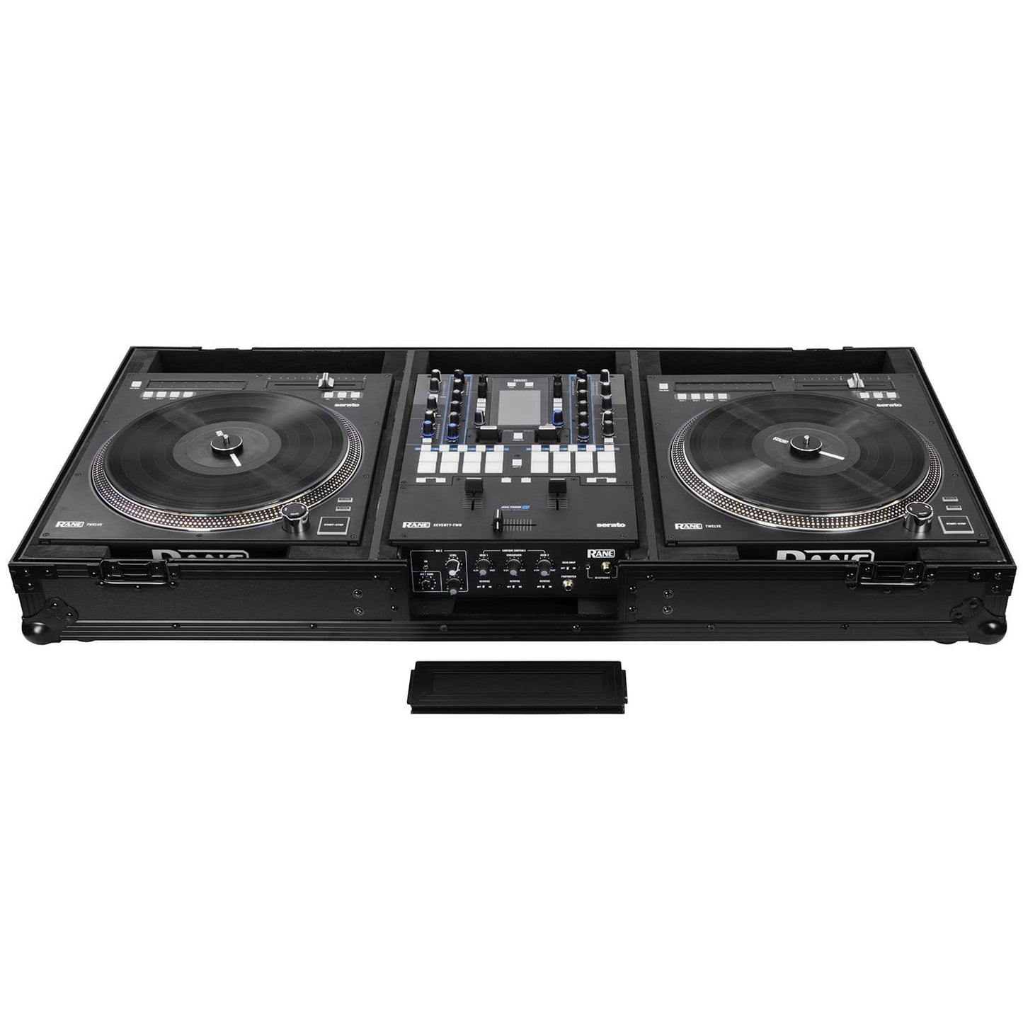 Odyssey FZRANE1272WBL Black Label DJ Coffin for Rane Seventy-Two & Twelve - ProSound and Stage Lighting