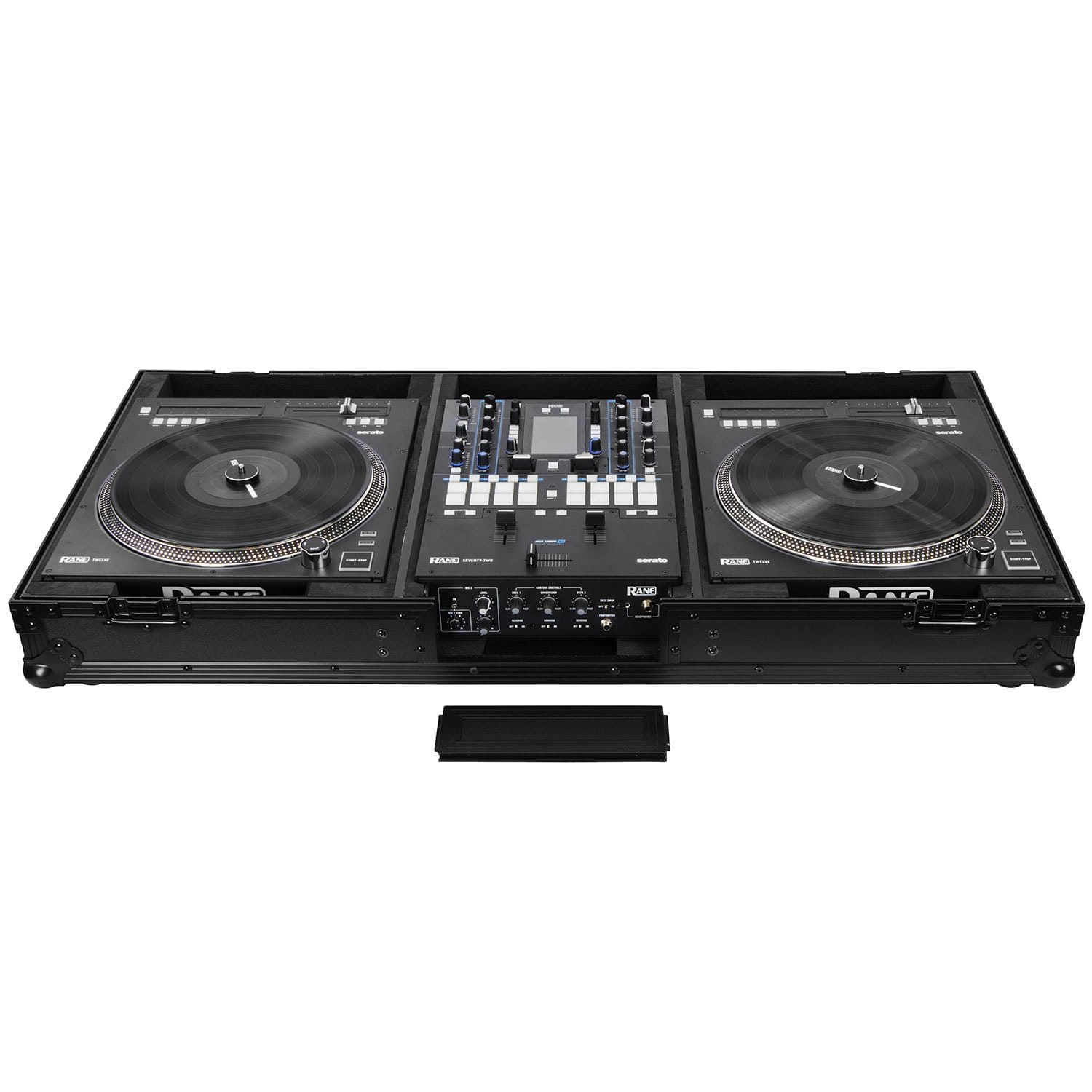 Odyssey FZRANE1272WBL Black Label DJ Coffin for Rane Seventy-Two & Twelve - ProSound and Stage Lighting