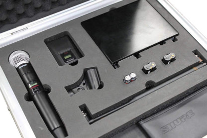 Odyssey Flight Case for Shure QLXD1 Handheld Wireless System - ProSound and Stage Lighting